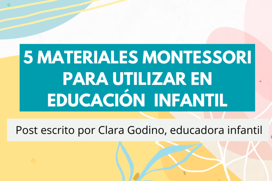 Materiales Montessori portada