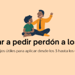 Cómo enseñar a pedir perdón a los niños