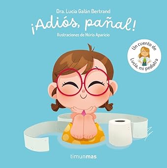 Cuento Adiós, pañal de Lucía mi pediatra
