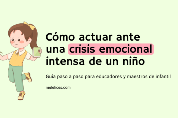 Cómo actuar ante una crisis emocional intensa de un niño