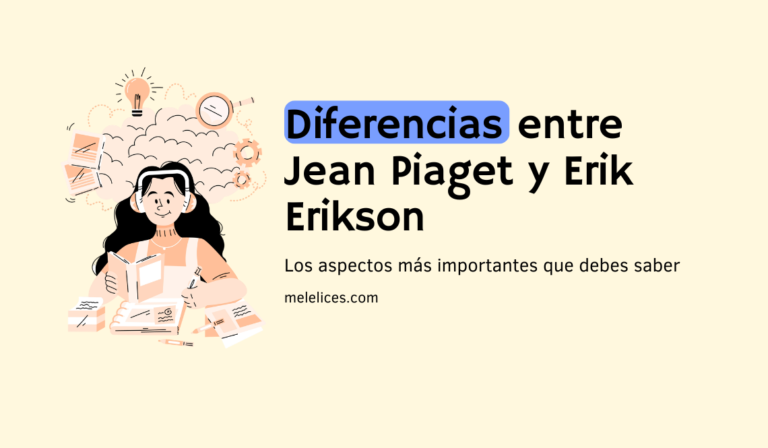 Diferencias entre Piaget y Erik Erikson