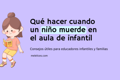Qué hacer cuando un niño muerde en el aula de infantil