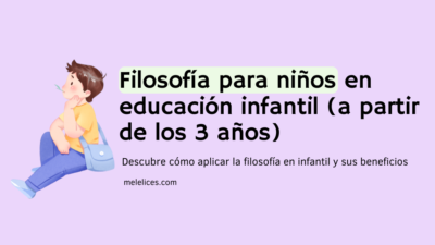 Cómo aplicar la filosofía para niños en infantil